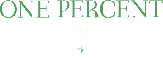 One Percent Event logo