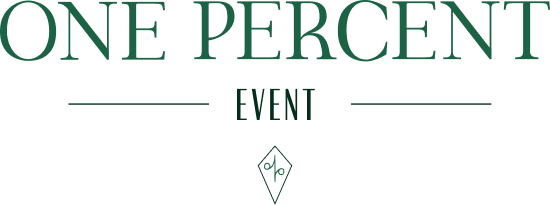 One Percent Event logo